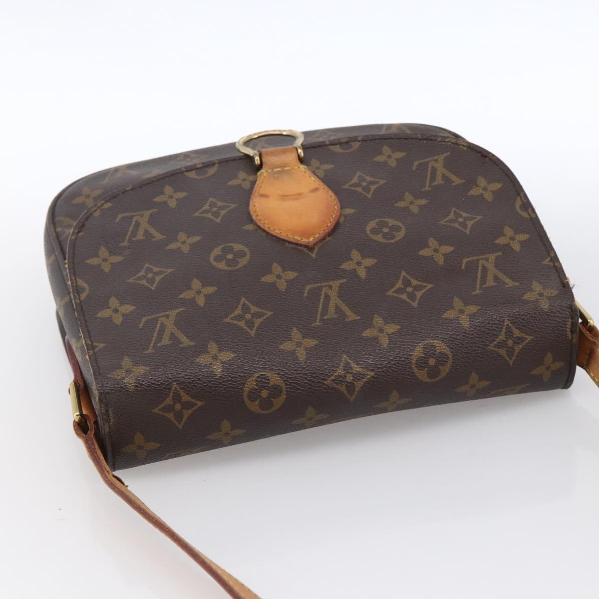 LOUIS VUITTON Monogram Saint Cloud GM Shoulder Bag M51242 LV Auth 173447