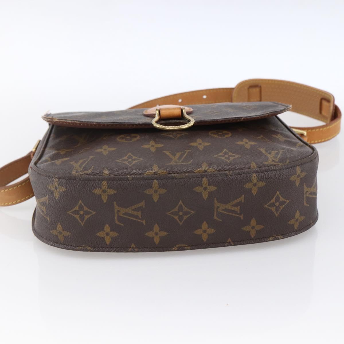 LOUIS VUITTON Monogram Saint Cloud GM Shoulder Bag M51242 LV Auth 173447
