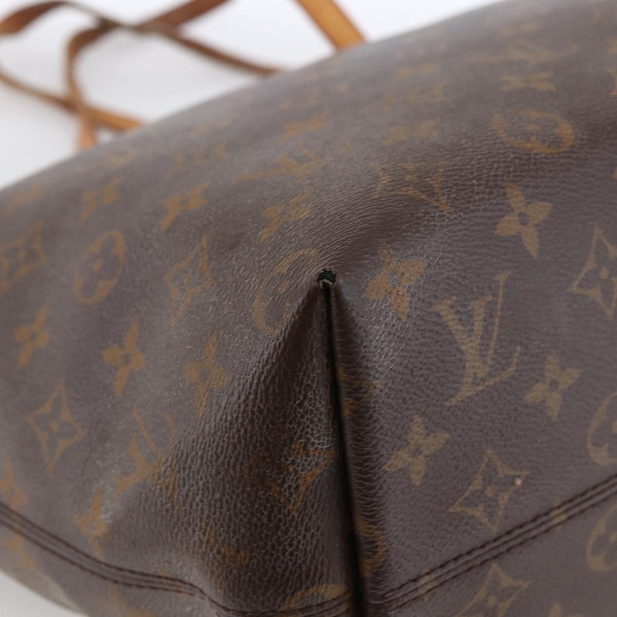 LOUIS VUITTON Monogram Jena MM Tote Bag M42267 LV Auth 173450