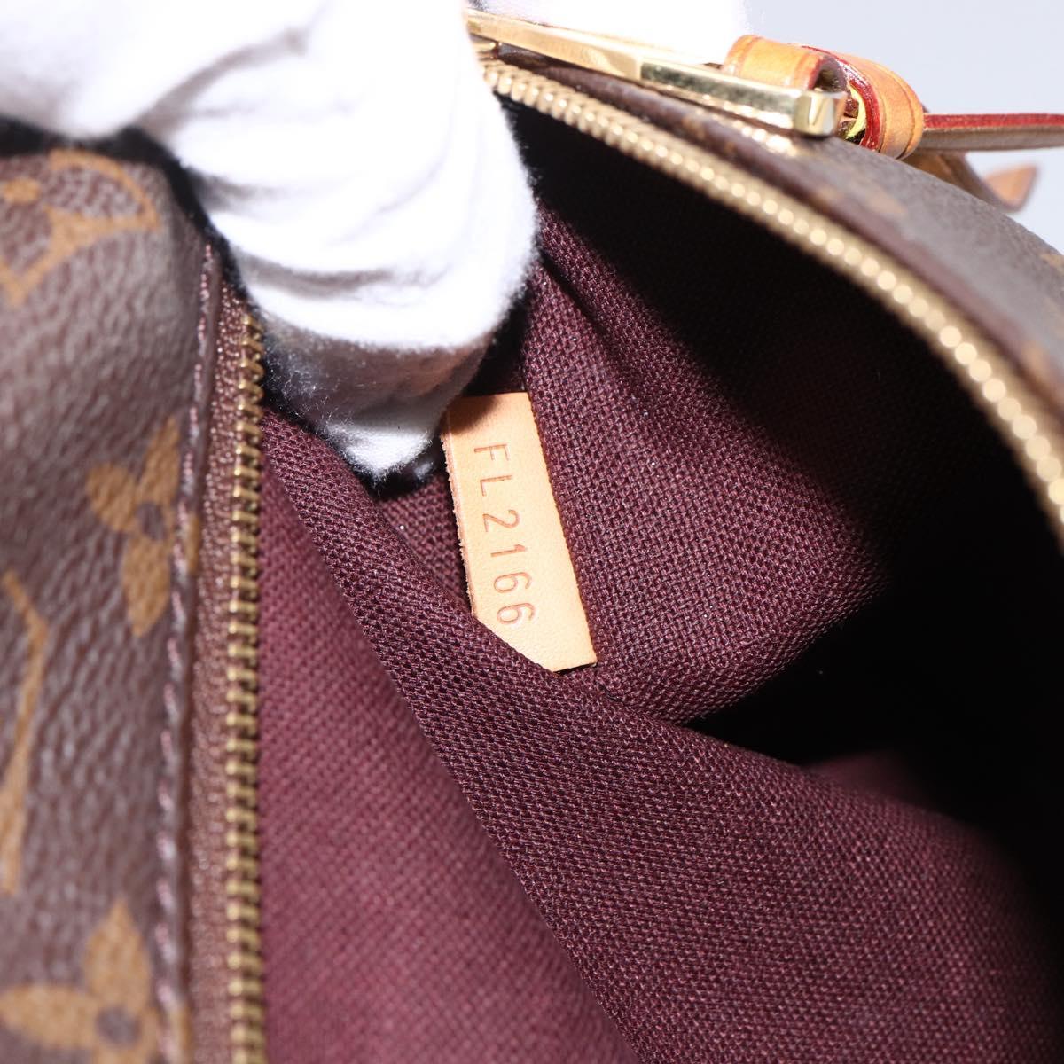 LOUIS VUITTON Monogram Jena MM Tote Bag M42267 LV Auth 173450