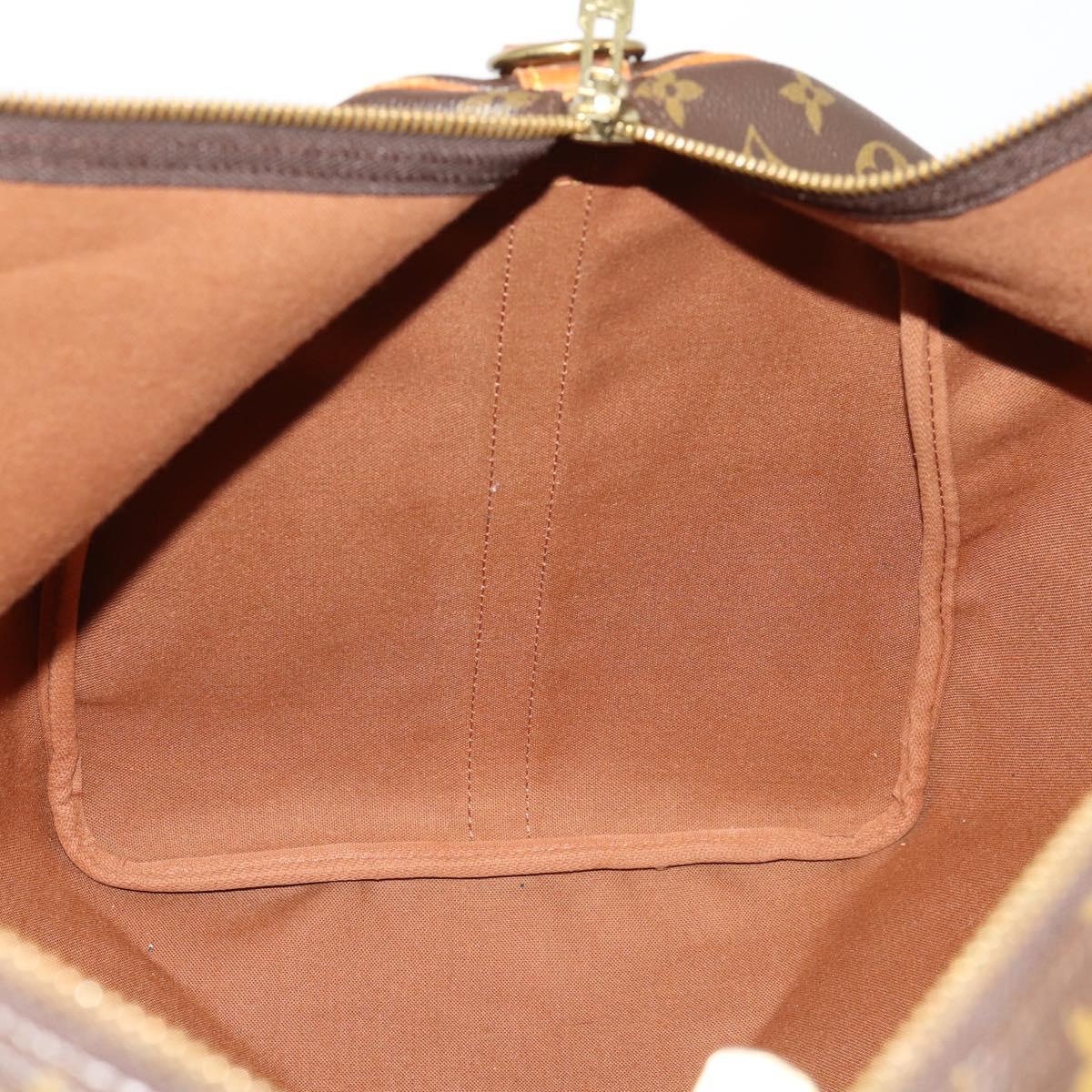 LOUIS VUITTON Monogram Keepall Bandouliere 60 Boston Bag M41412 LV Auth 173451