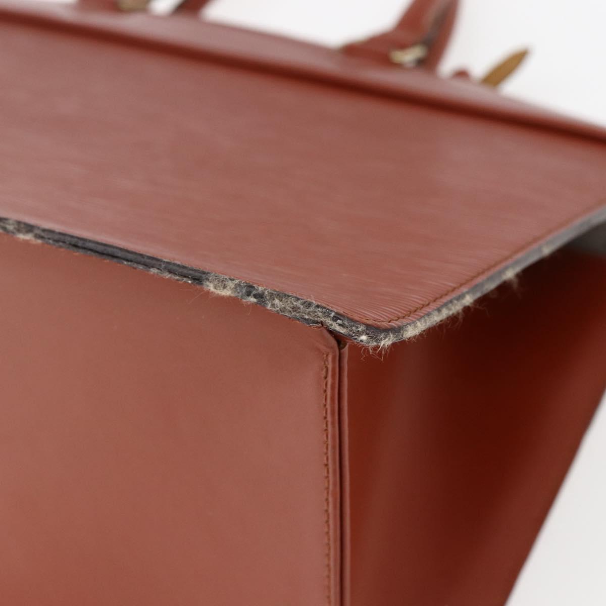 LOUIS VUITTON Epi Riviera Hand Bag Brown M48183 LV Auth 173572