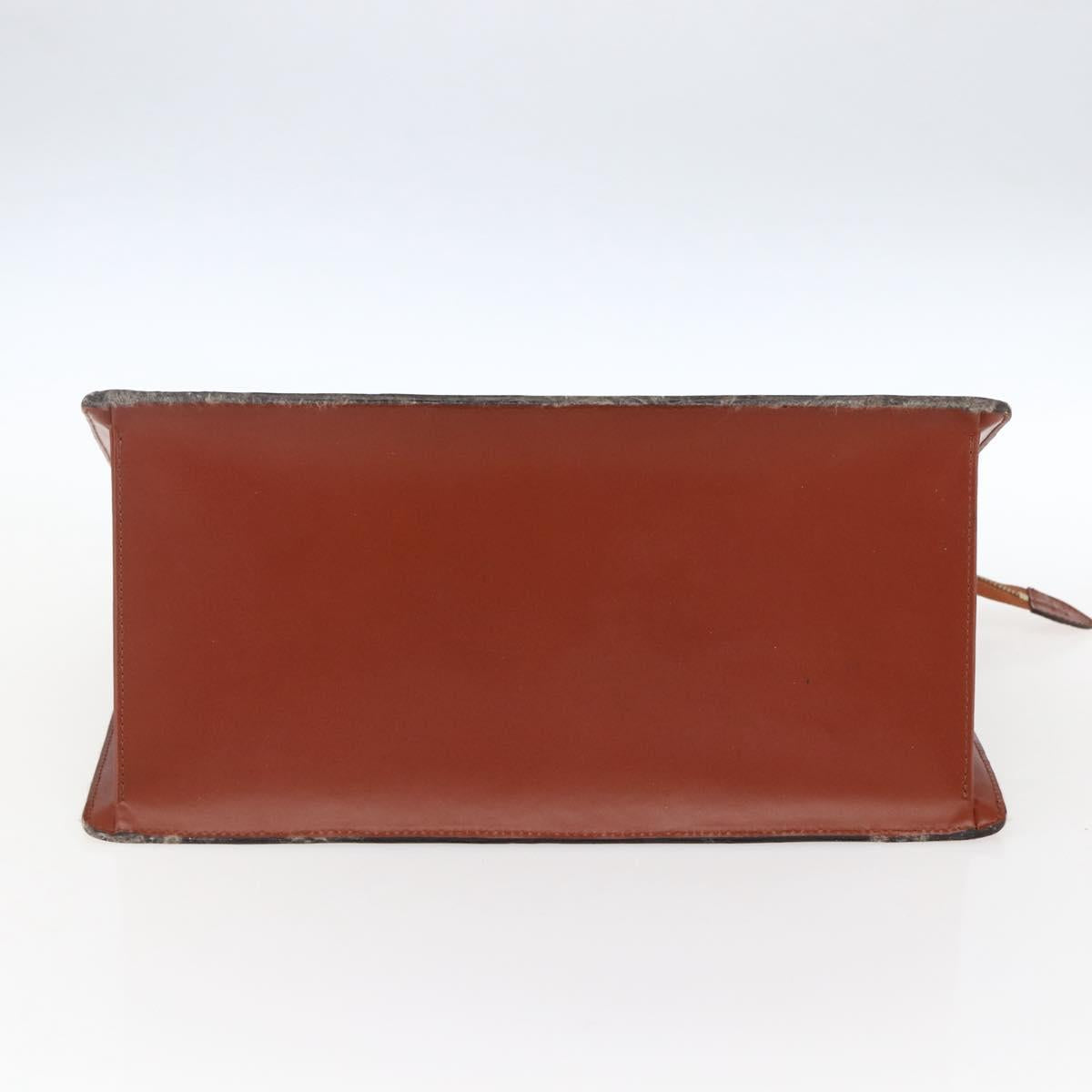 LOUIS VUITTON Epi Riviera Hand Bag Brown M48183 LV Auth 173572