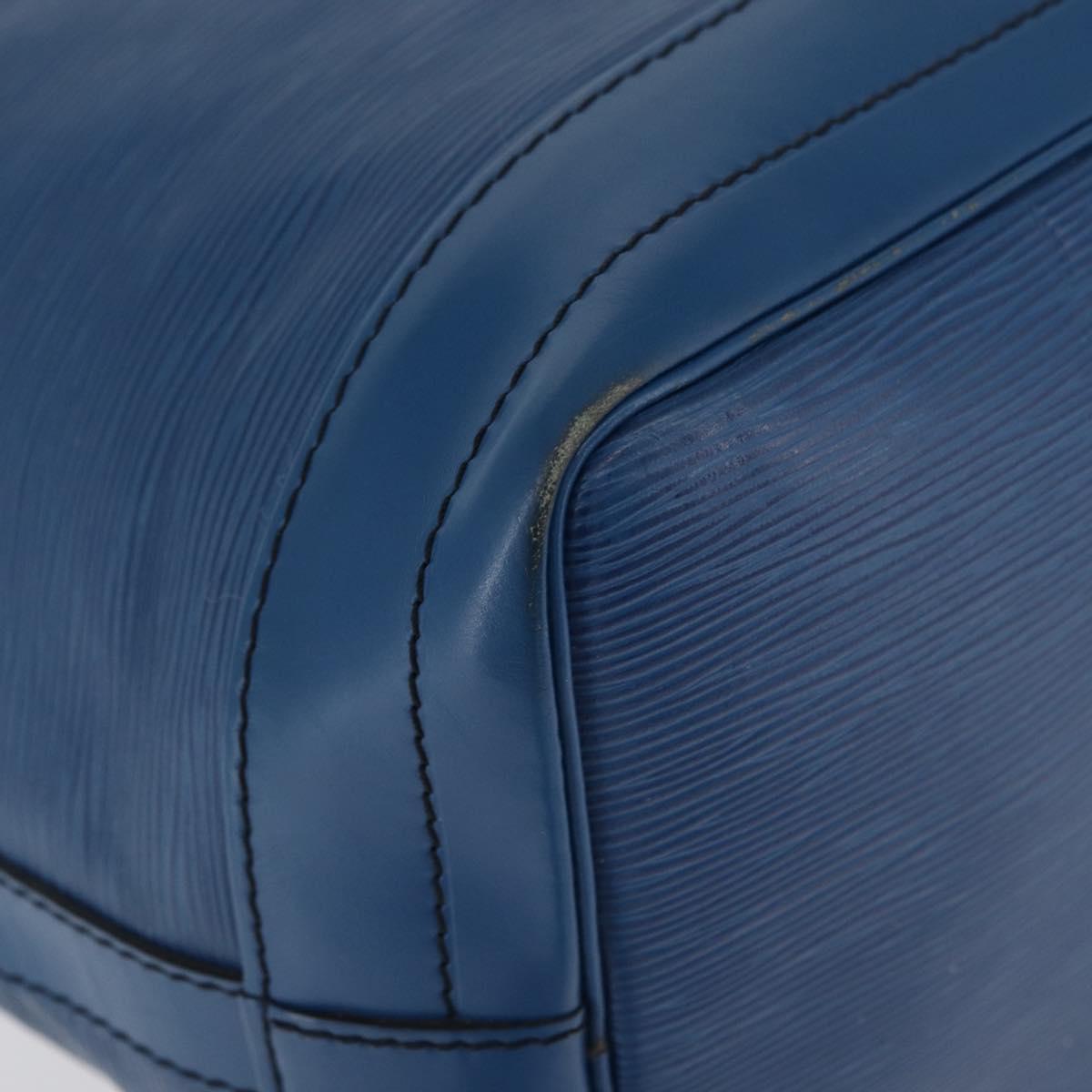 LOUIS VUITTON Epi Noe Shoulder Bag Toledo Blue M44005 LV Auth 173581
