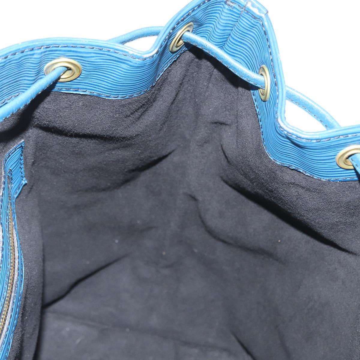 LOUIS VUITTON Epi Noe Shoulder Bag Toledo Blue M44005 LV Auth 173581