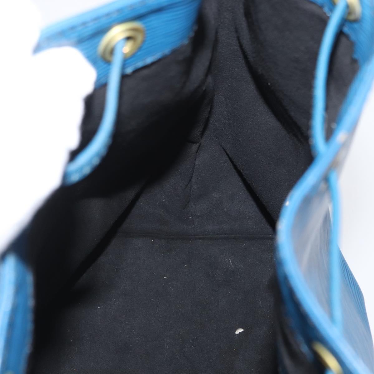 LOUIS VUITTON Epi Noe Shoulder Bag Toledo Blue M44005 LV Auth 173581