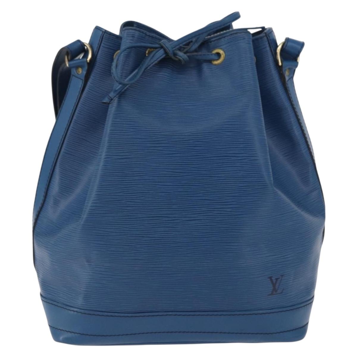 LOUIS VUITTON Epi Noe Shoulder Bag Toledo Blue M44005 LV Auth 173581