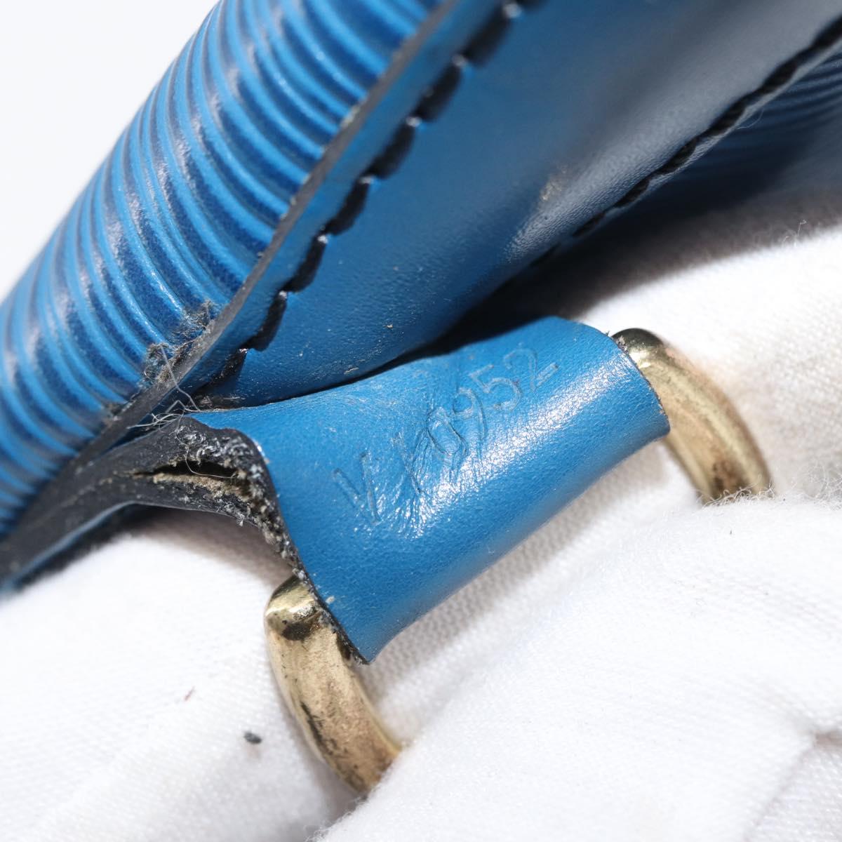 LOUIS VUITTON Epi Noe Shoulder Bag Toledo Blue M44005 LV Auth 173581