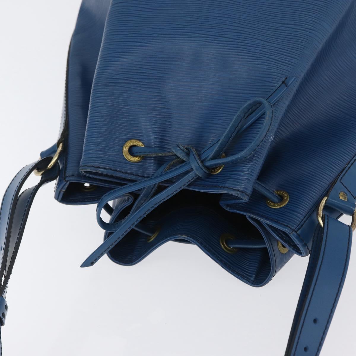 LOUIS VUITTON Epi Noe Shoulder Bag Toledo Blue M44005 LV Auth 173581