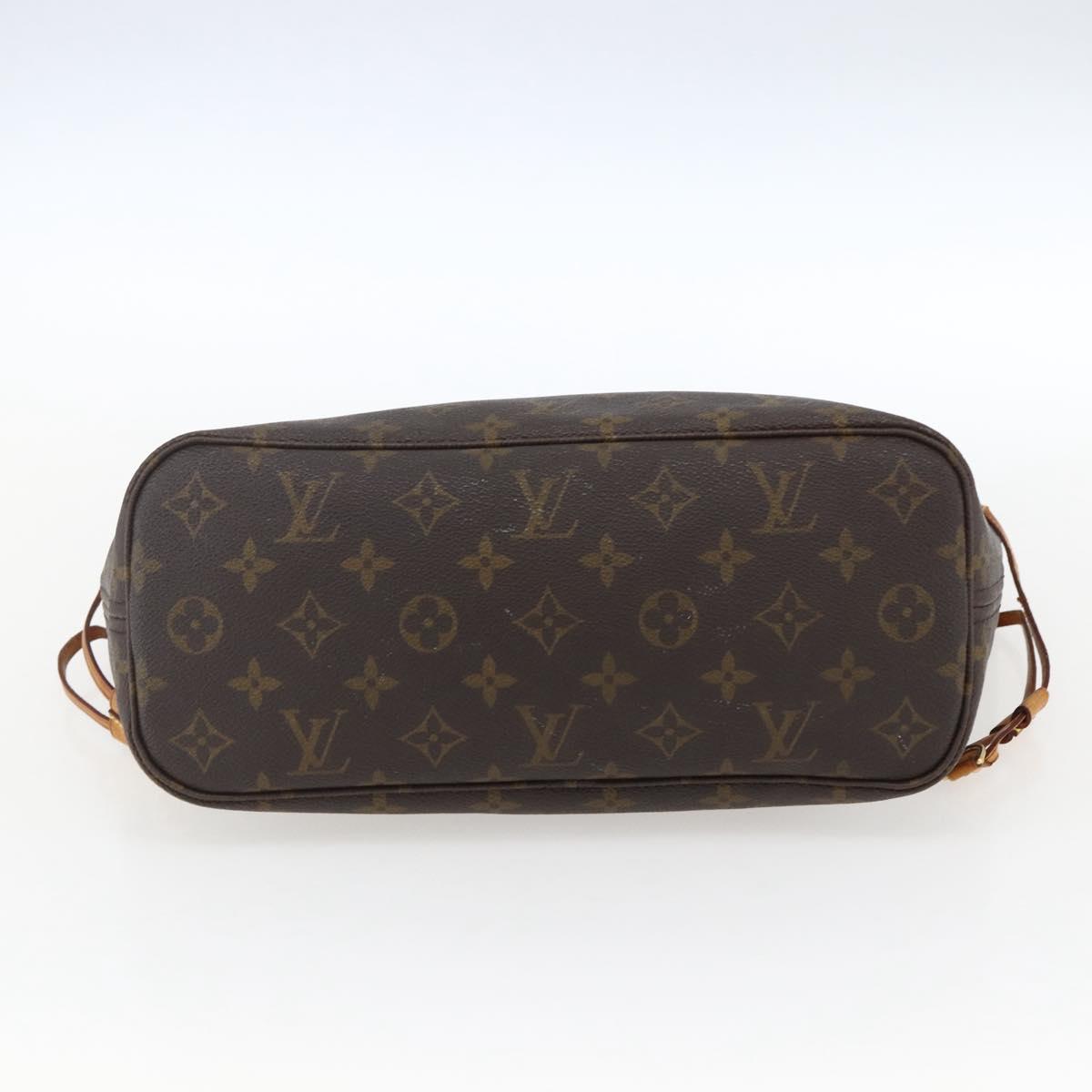 LOUIS VUITTON Monogram Neverfull PM Tote Bag M40155 LV Auth 173588A