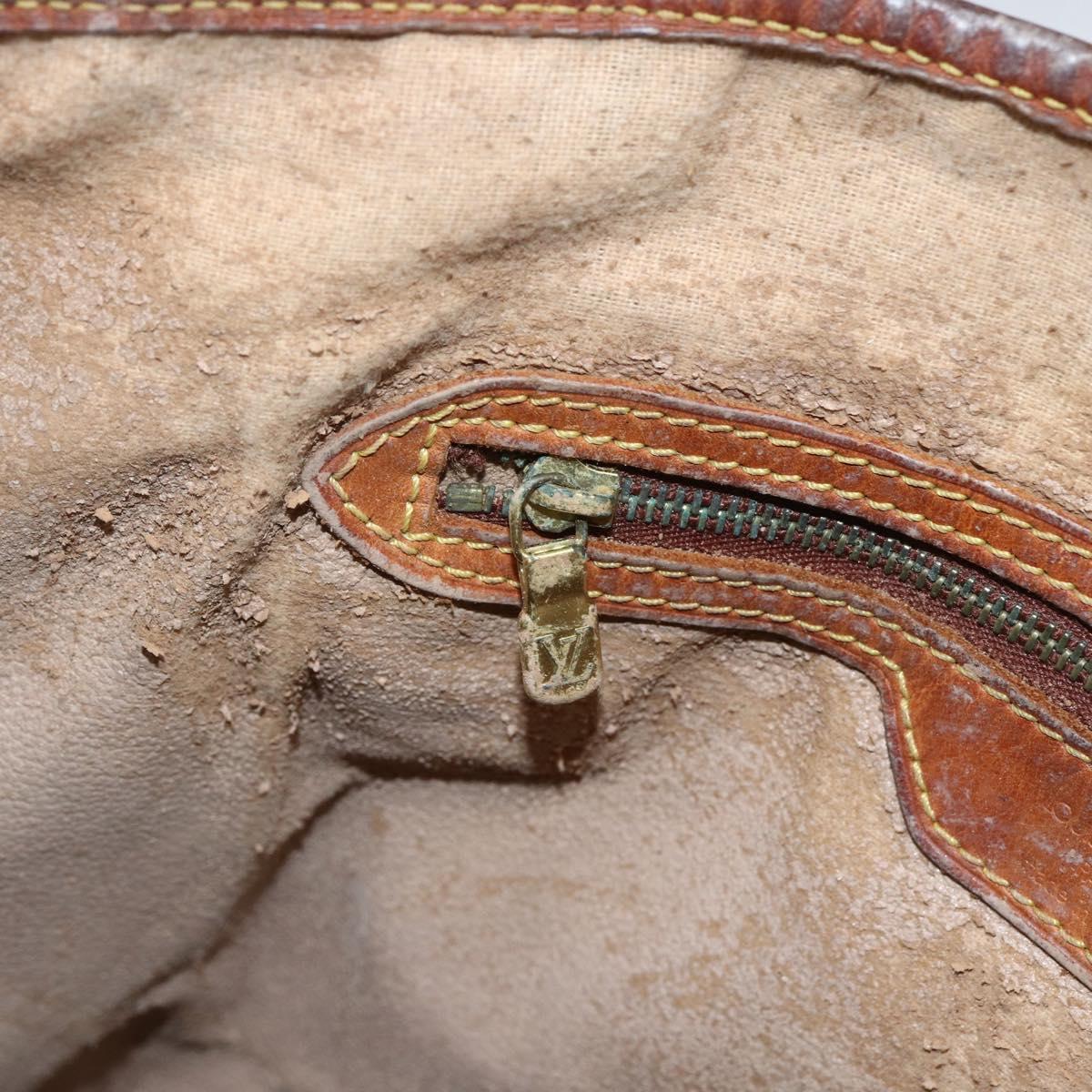 LOUIS VUITTON Monogram Bucket GM Shoulder Bag M42236 LV Auth 173591