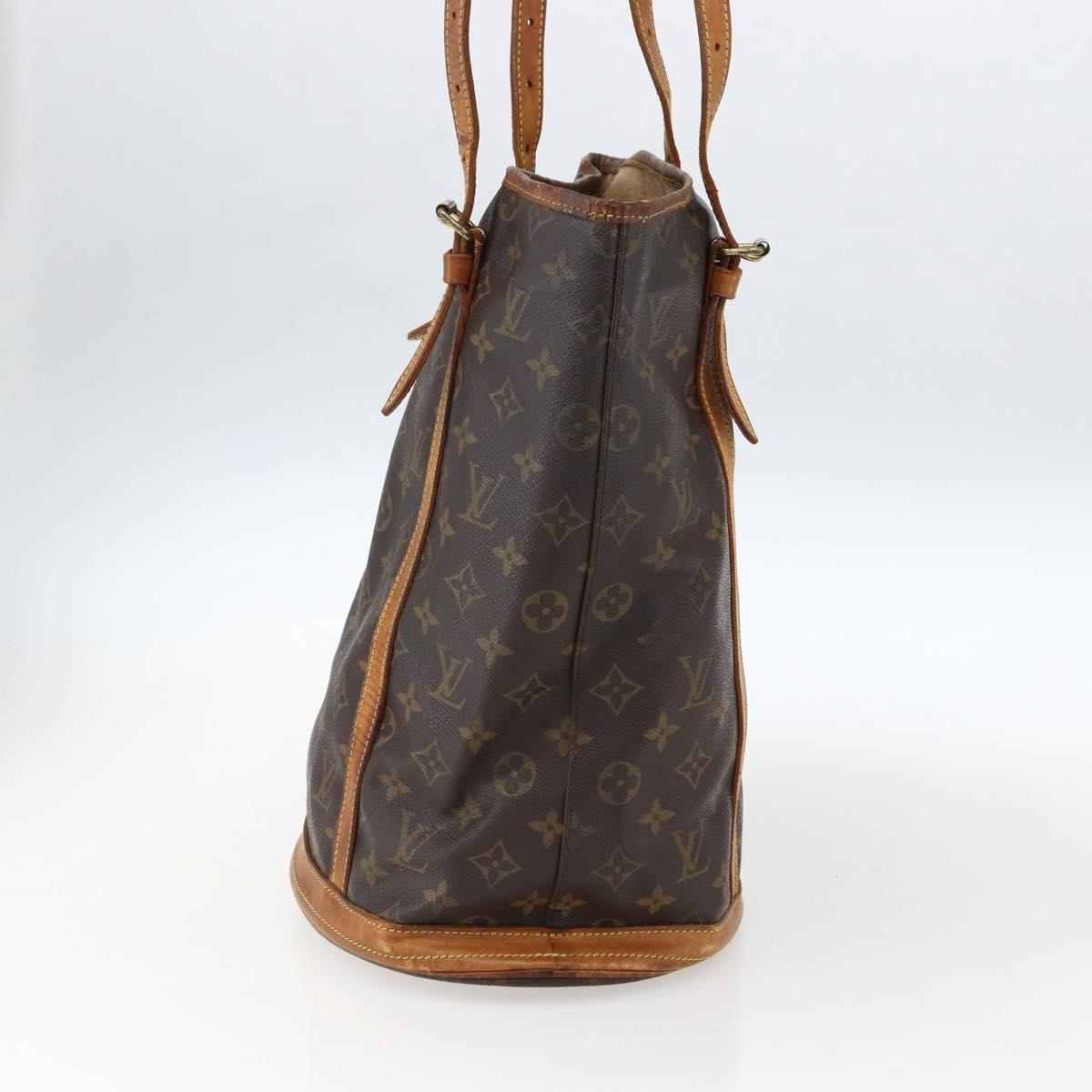LOUIS VUITTON Monogram Bucket GM Shoulder Bag M42236 LV Auth 173591