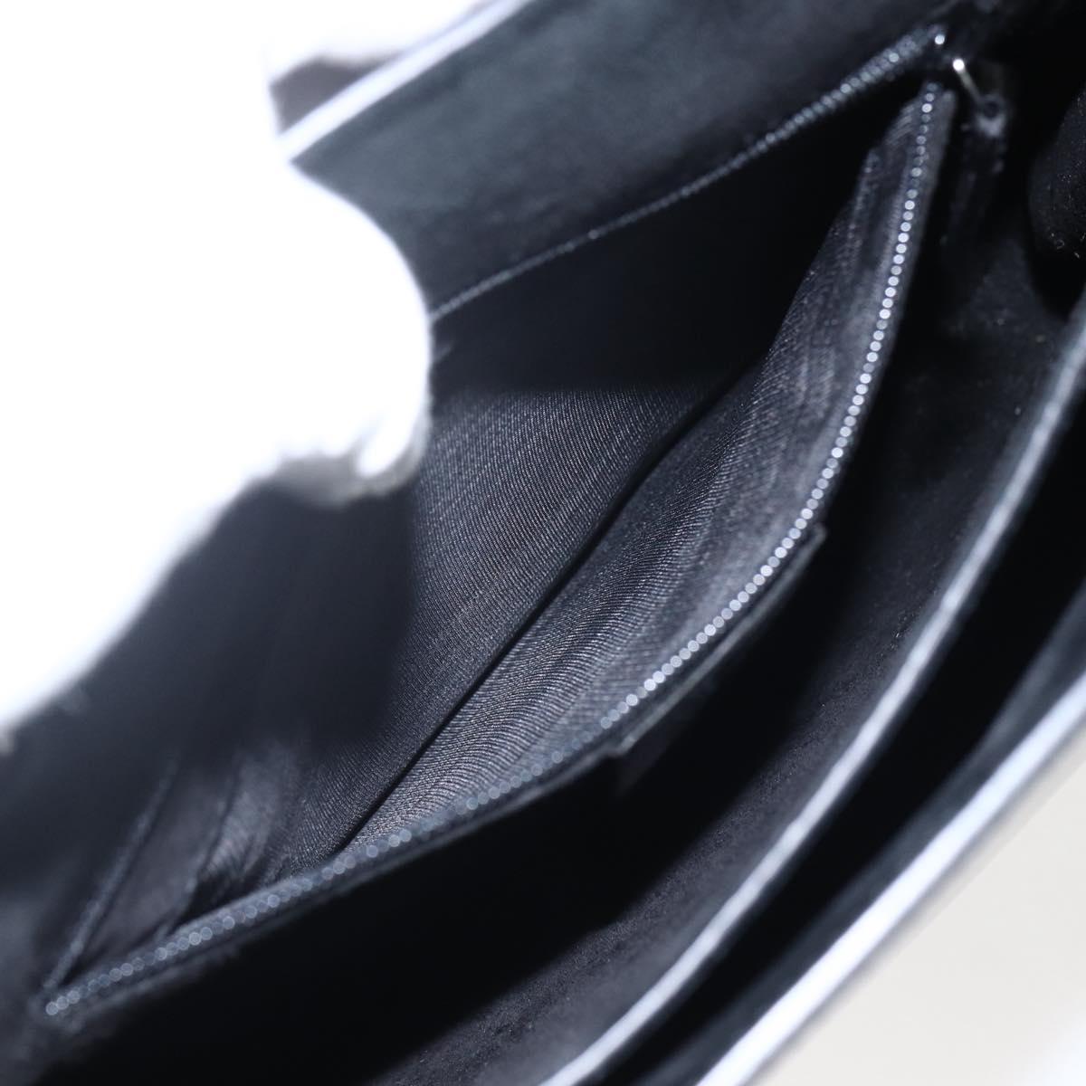 GUCCI Bamboo Hand Bag Patent leather Black 002 1061 Auth 173619