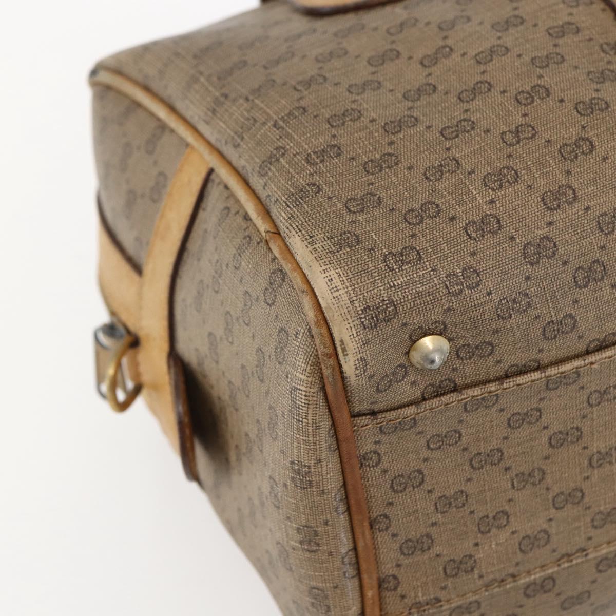 GUCCI Micro GG Supreme Web Sherry Line Bag PVC Beige 002 58 4422 Auth 173627