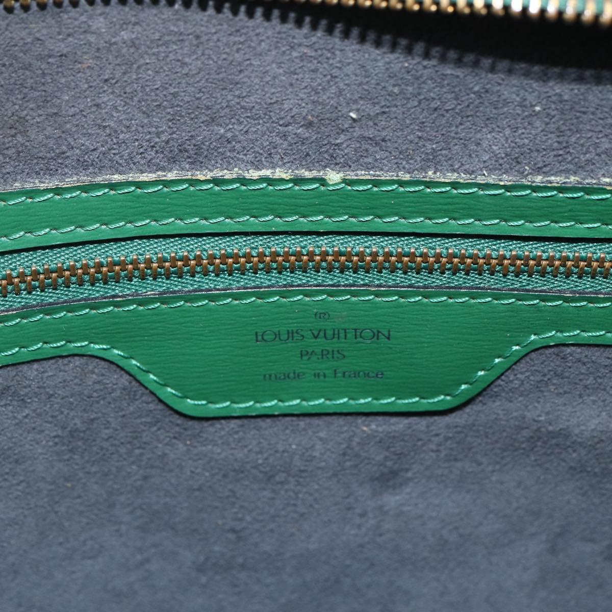 LOUIS VUITTON Epi Saint Jacques Shopping Bag Green M52274 LV Auth 173655
