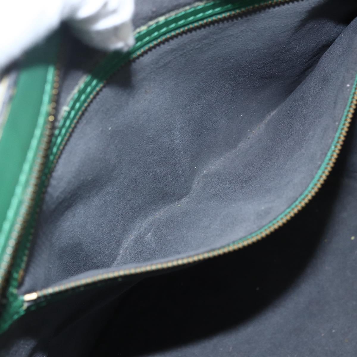 LOUIS VUITTON Epi Saint Jacques Shopping Bag Green M52274 LV Auth 173655