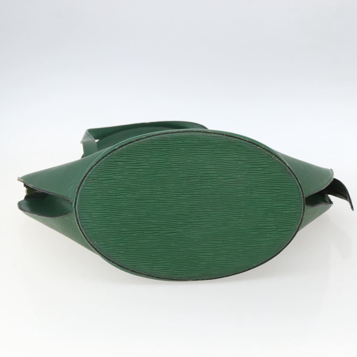 LOUIS VUITTON Epi Saint Jacques Shopping Bag Green M52274 LV Auth 173655