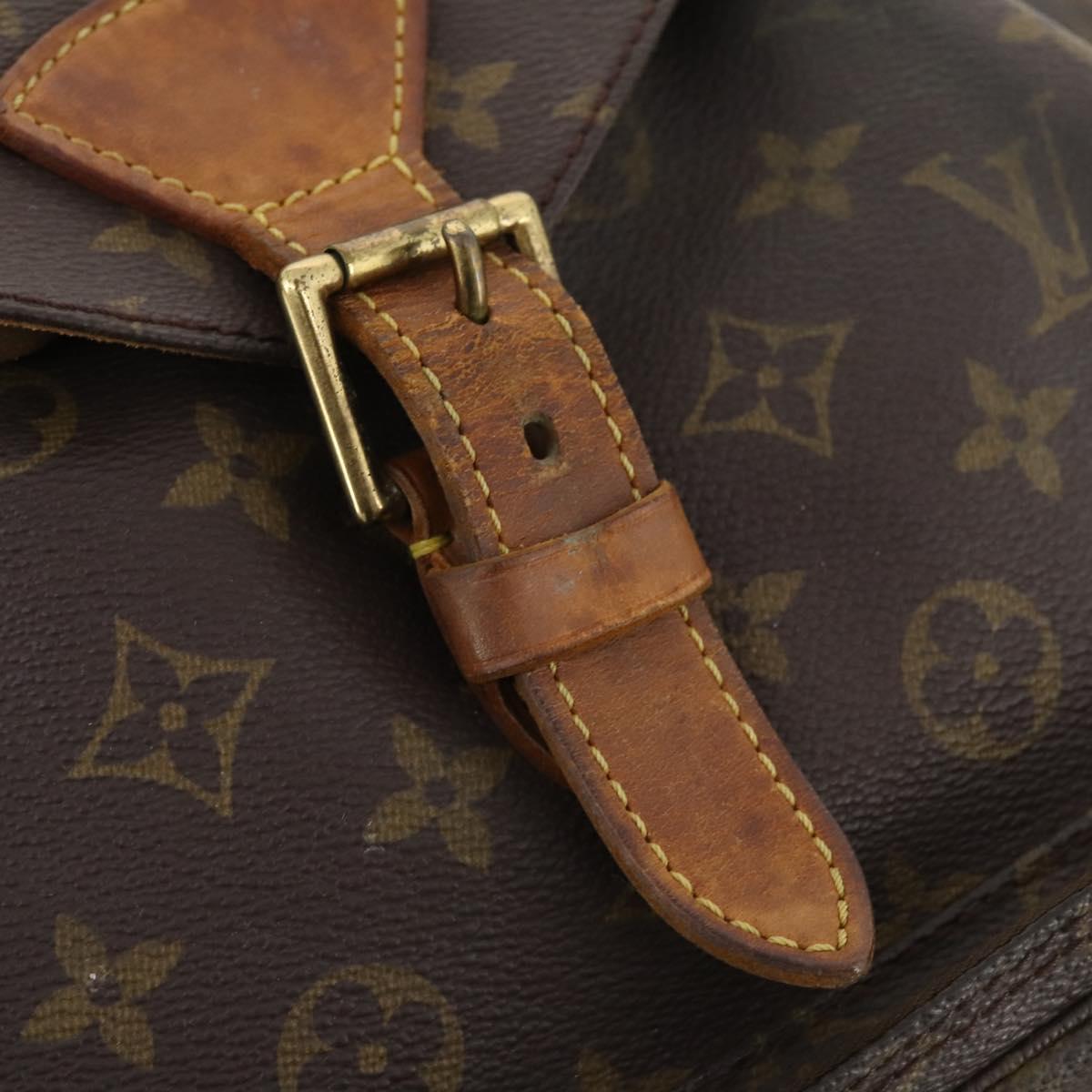 LOUIS VUITTON Monogram Montsouris GM Backpack M51135 LV Auth 173658