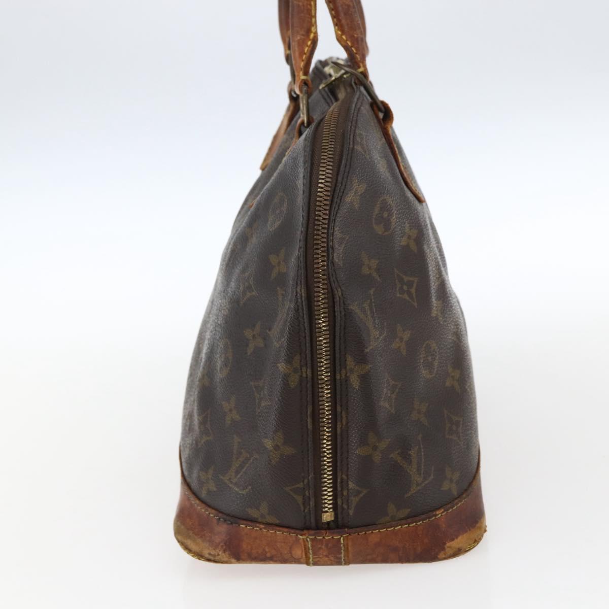 LOUIS VUITTON Monogram Alma Hand Bag M51130 LV Auth 173673
