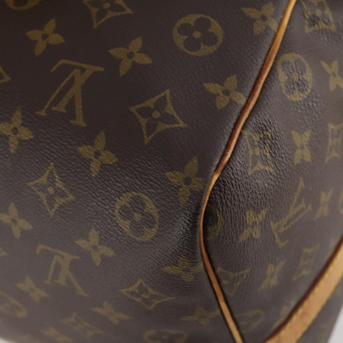 LOUIS VUITTON Monogram Keepall Bandouliere 60 Boston Bag M41412 LV Auth 173680