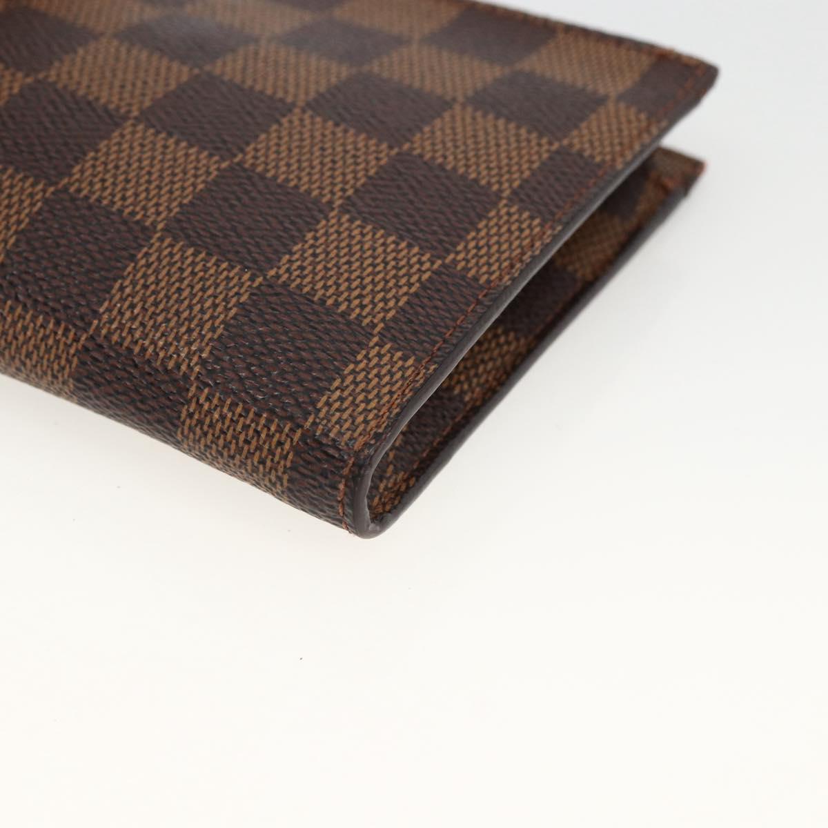 LOUIS VUITTON Damier Ebene Marais Pouch LV Auth 173717