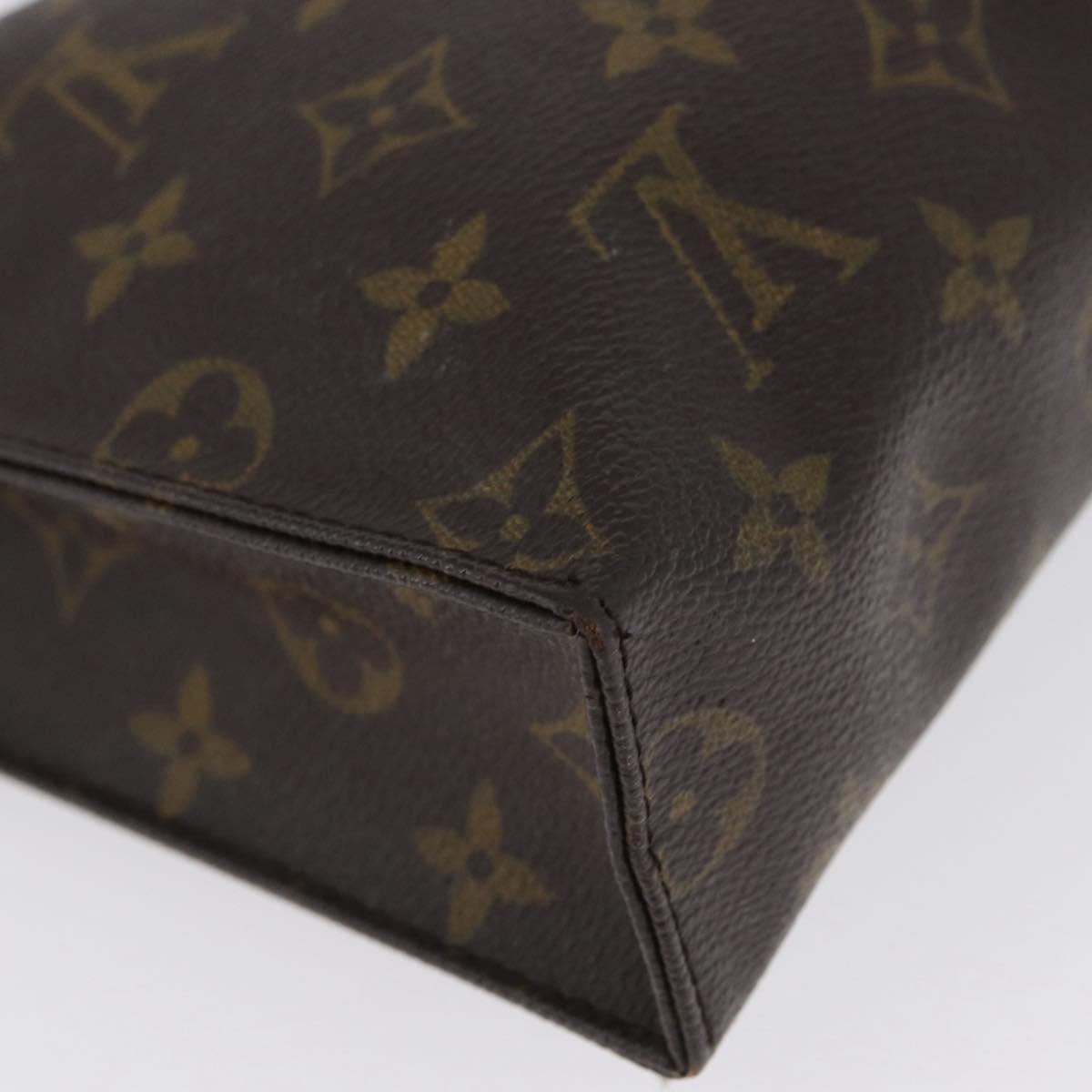 LOUIS VUITTON Monogram Poche Toilette 26 Pouch M47542 LV Auth 173730