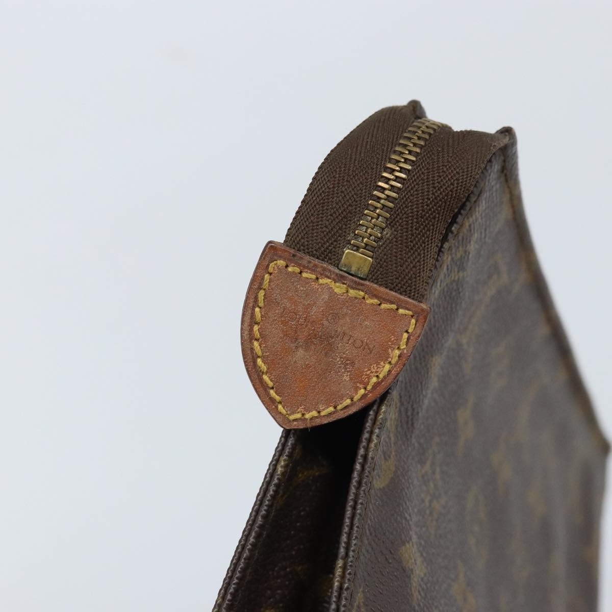 LOUIS VUITTON Monogram Poche Toilette 26 Pouch M47542 LV Auth 173742