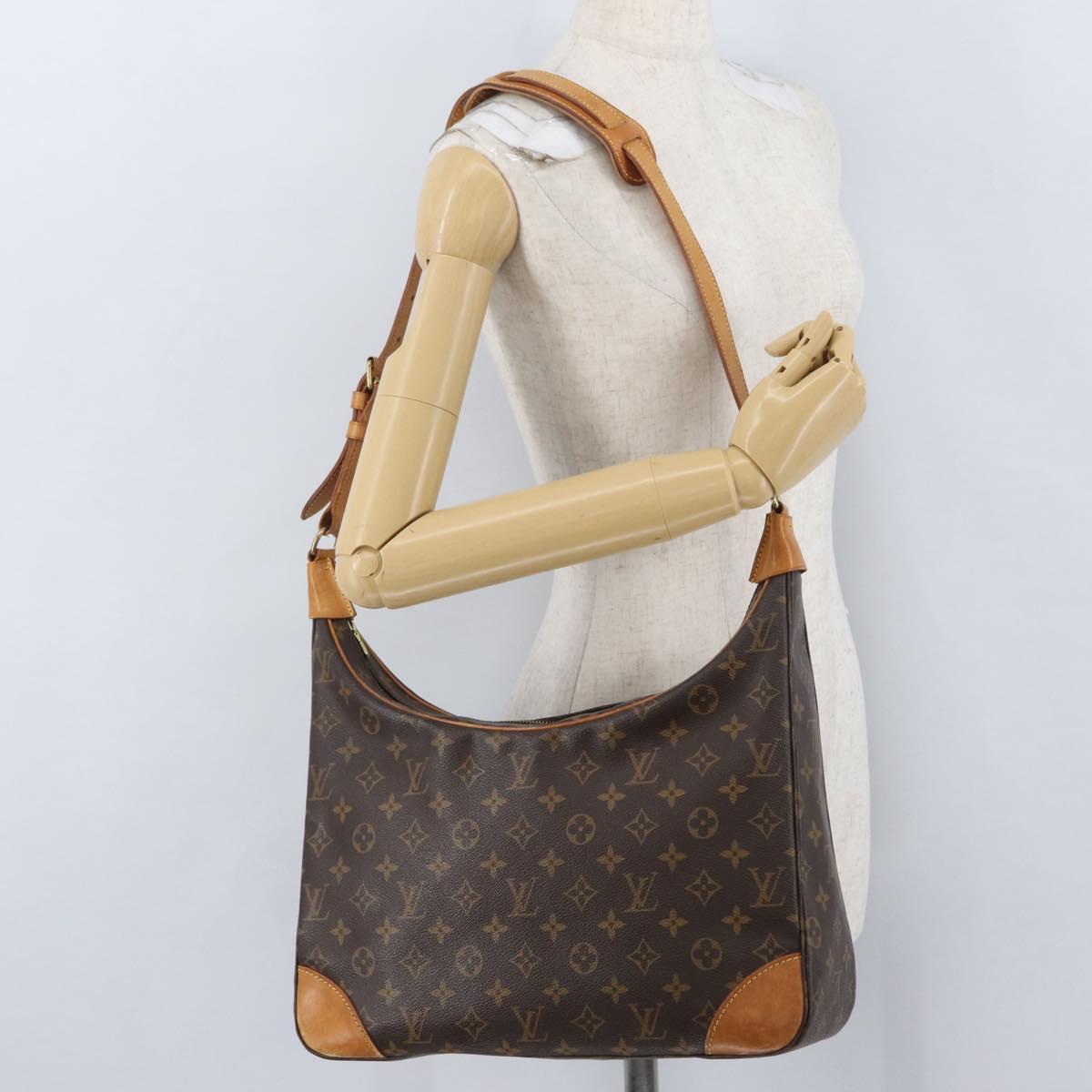 LOUIS VUITTON Monogram Boulogne 35 Shoulder Bag M51260 LV Auth 173746