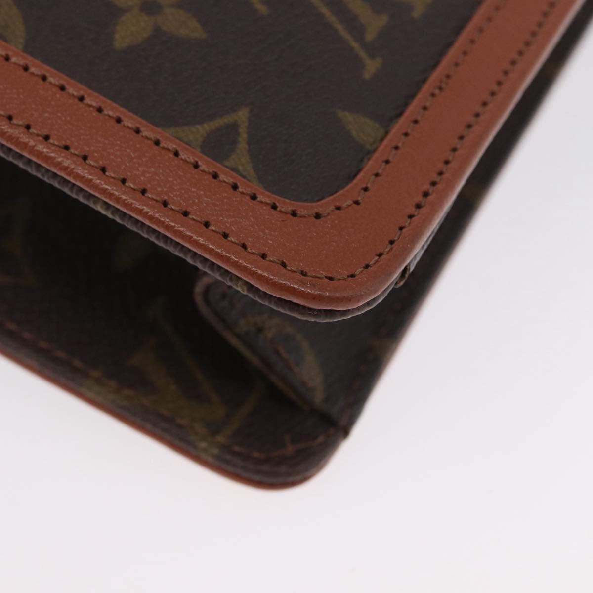 LOUIS VUITTON Monogram Pochette Dam PM Clutch Bag M51812 LV Auth 173755