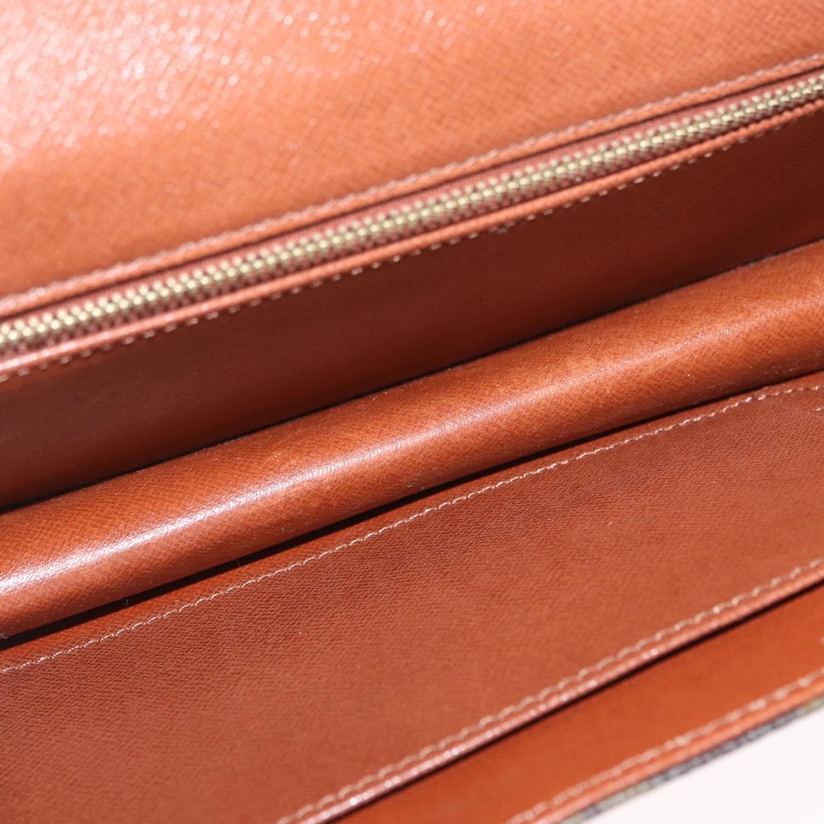 LOUIS VUITTON Monogram Pochette Dam PM Clutch Bag M51812 LV Auth 173755