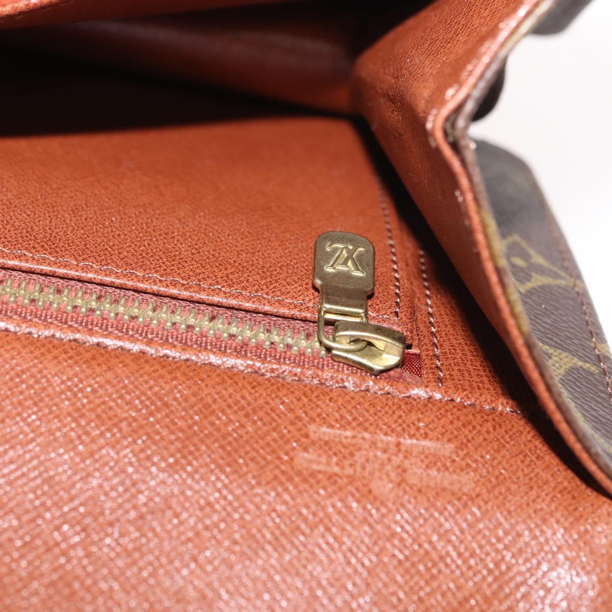 LOUIS VUITTON Monogram Pochette Dam PM Clutch Bag M51812 LV Auth 173755