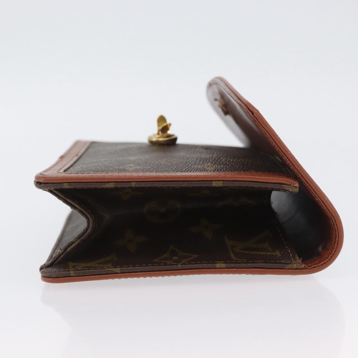 LOUIS VUITTON Monogram Pochette Dam PM Clutch Bag M51812 LV Auth 173755