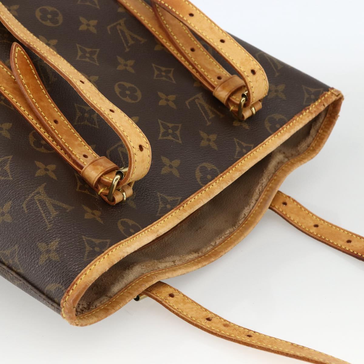 LOUIS VUITTON Monogram Bucket GM Shoulder Bag M42236 LV Auth 173758