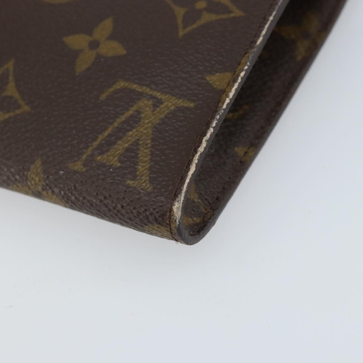 LOUIS VUITTON Monogram Bucket GM Accessory Pouch LV Auth 173759
