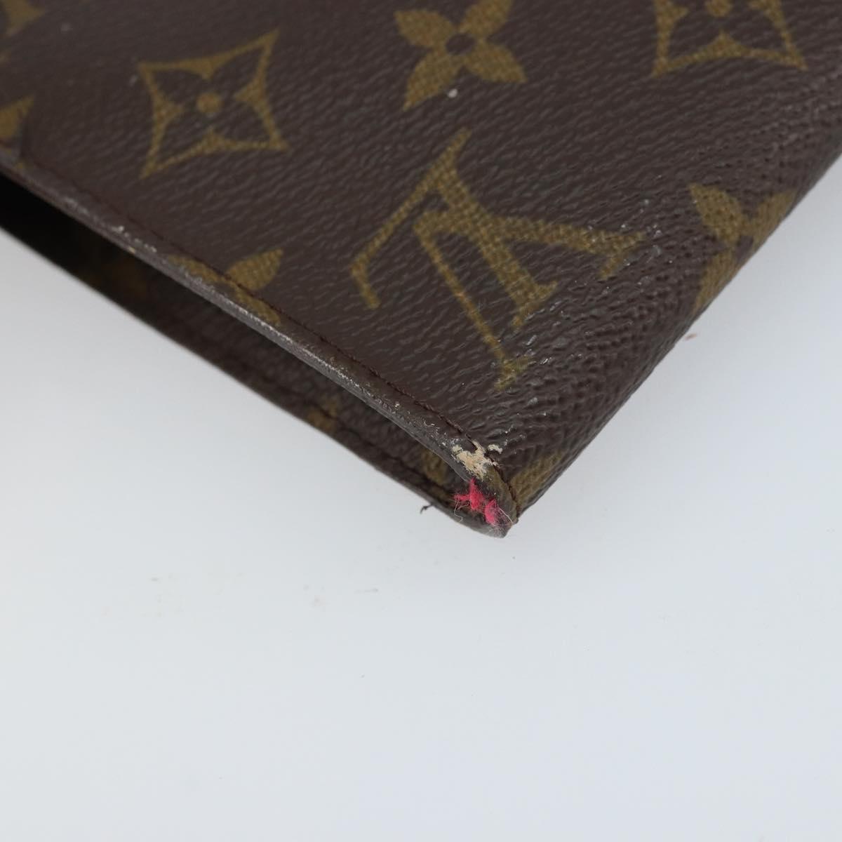 LOUIS VUITTON Monogram Bucket GM Accessory Pouch LV Auth 173759