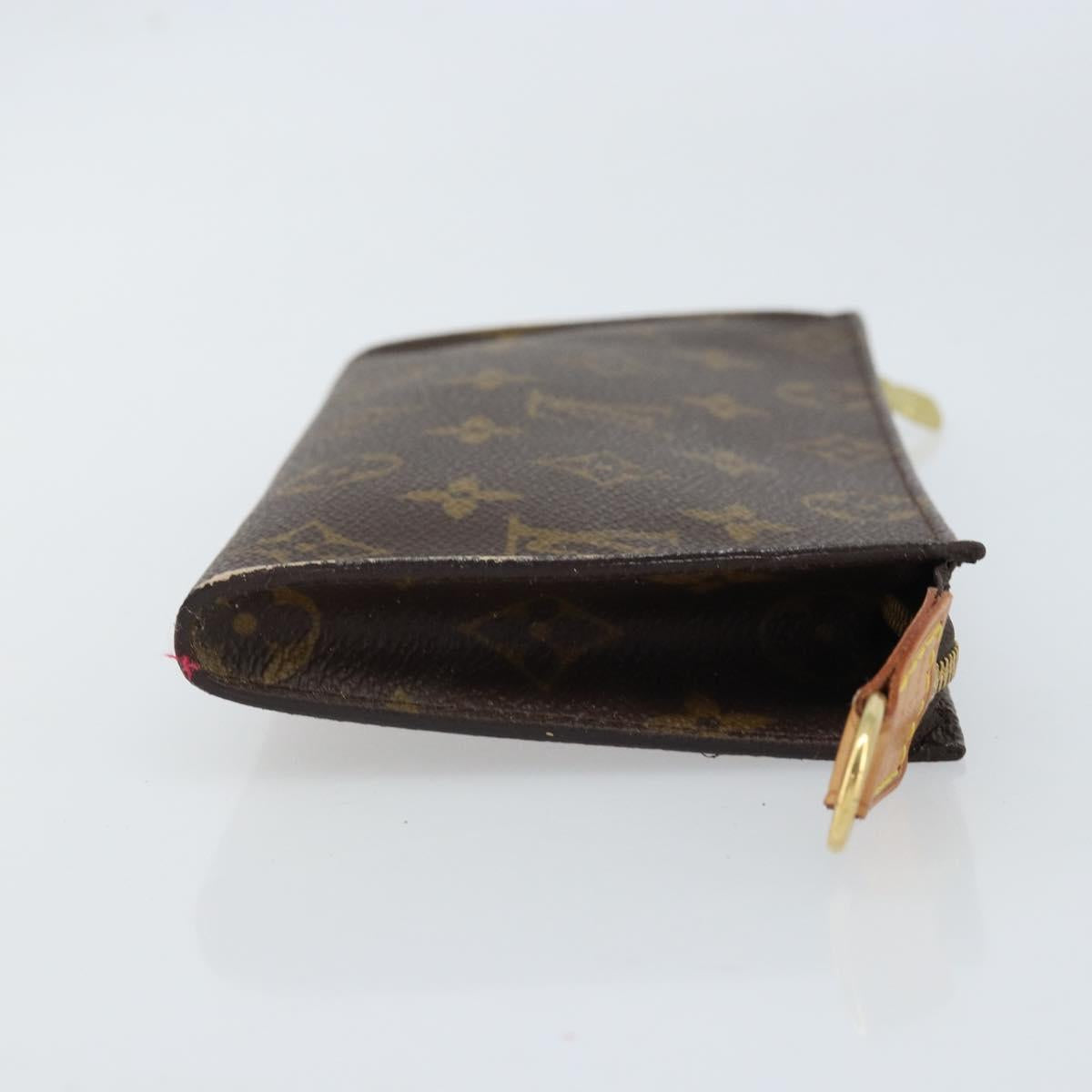 LOUIS VUITTON Monogram Bucket GM Accessory Pouch LV Auth 173759