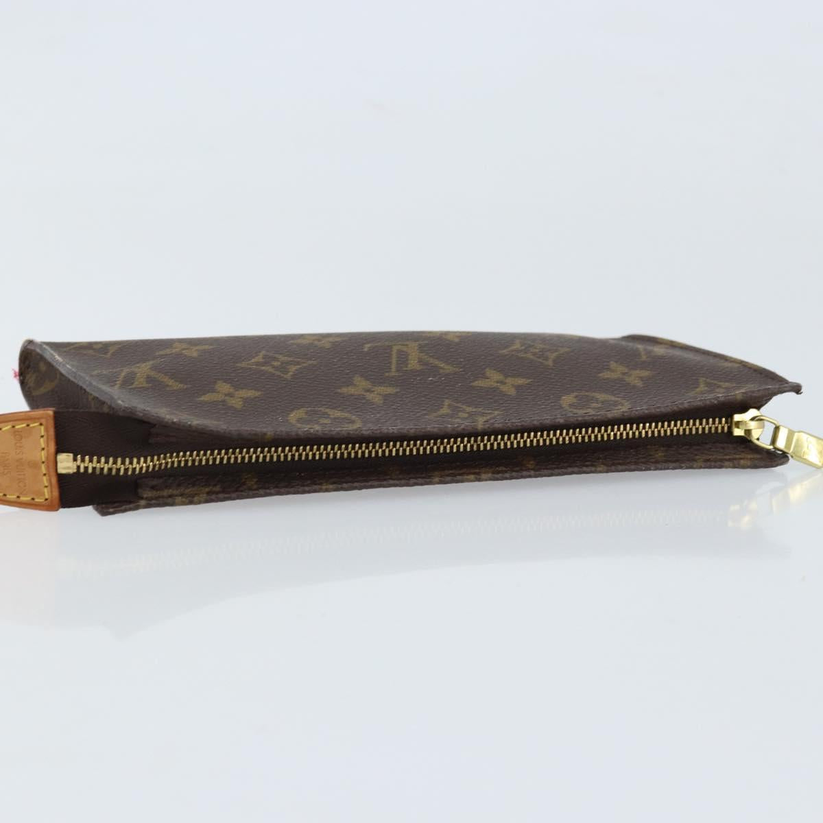 LOUIS VUITTON Monogram Bucket GM Accessory Pouch LV Auth 173759