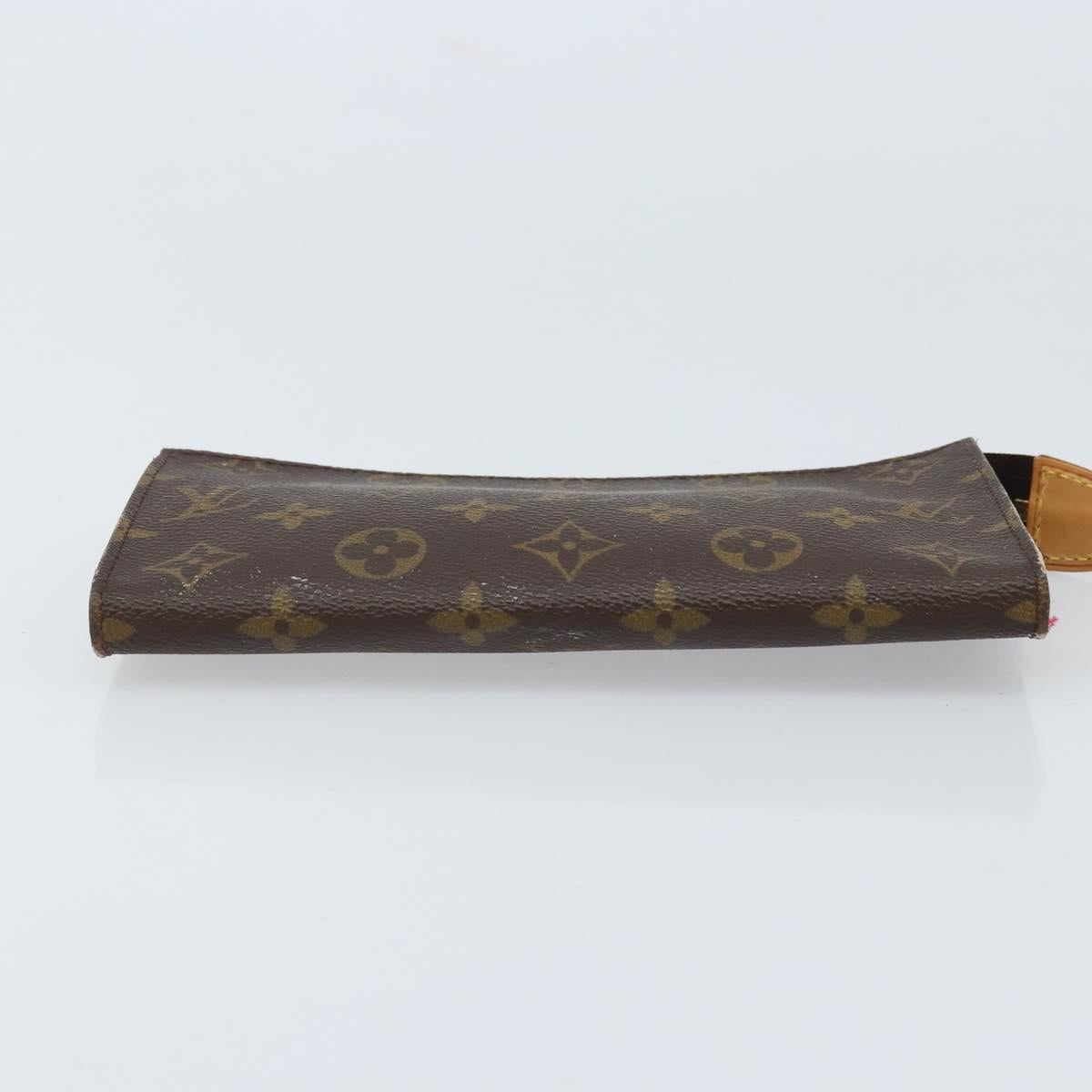 LOUIS VUITTON Monogram Bucket GM Accessory Pouch LV Auth 173759
