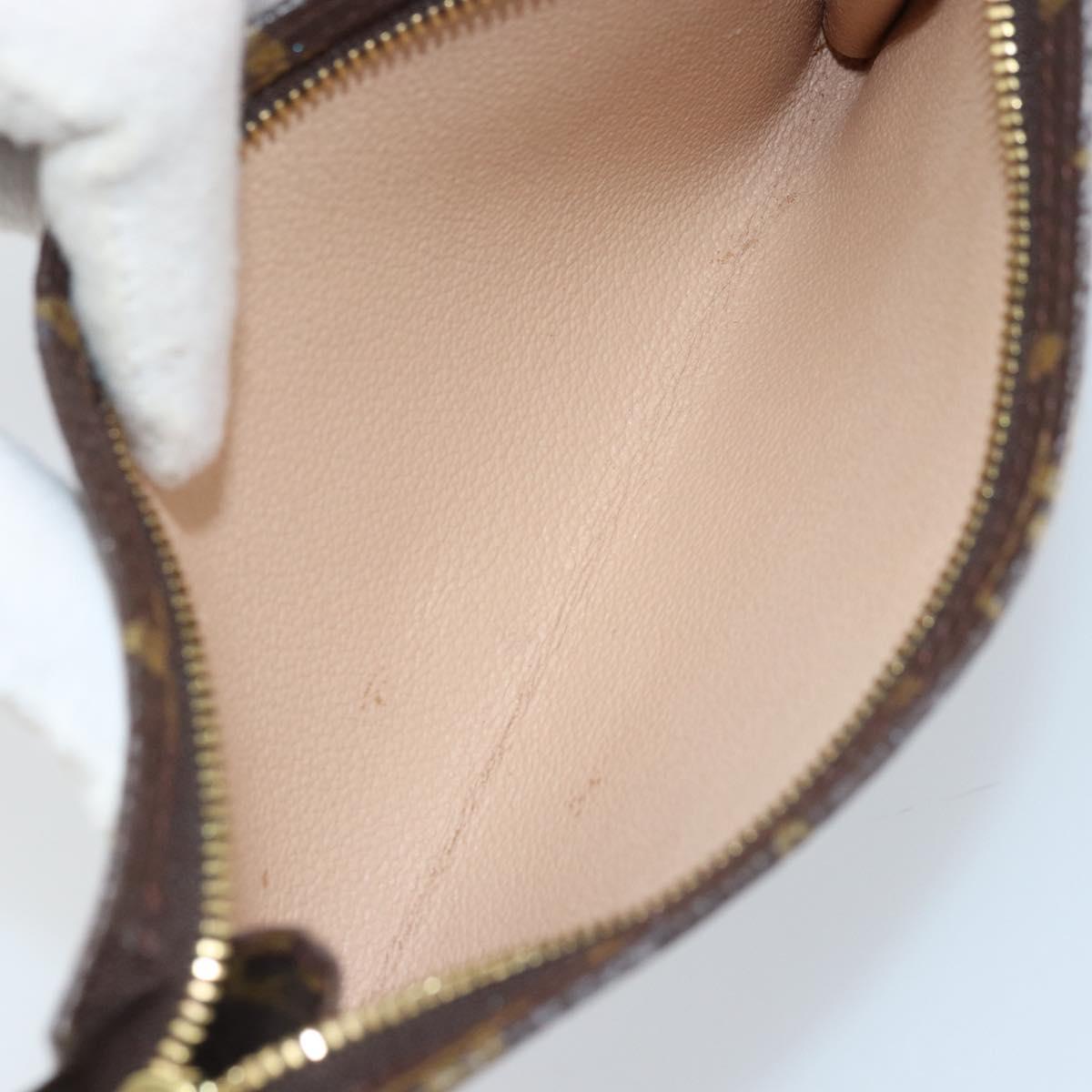 LOUIS VUITTON Monogram Bucket GM Accessory Pouch LV Auth 173761