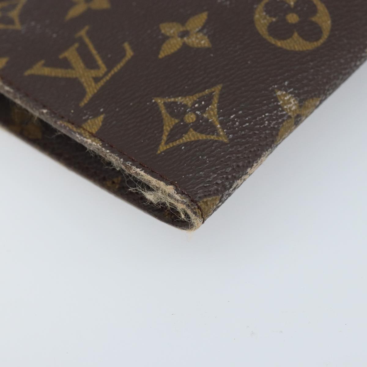 LOUIS VUITTON Monogram Bucket GM Accessory Pouch LV Auth 173761