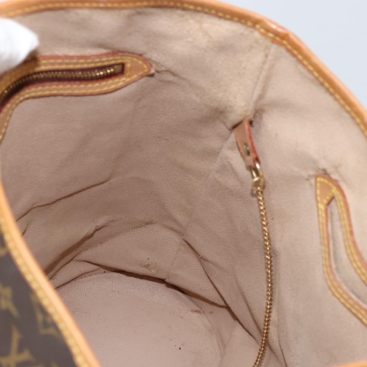 LOUIS VUITTON Monogram Bucket GM Shoulder Bag M42236 LV Auth 173762