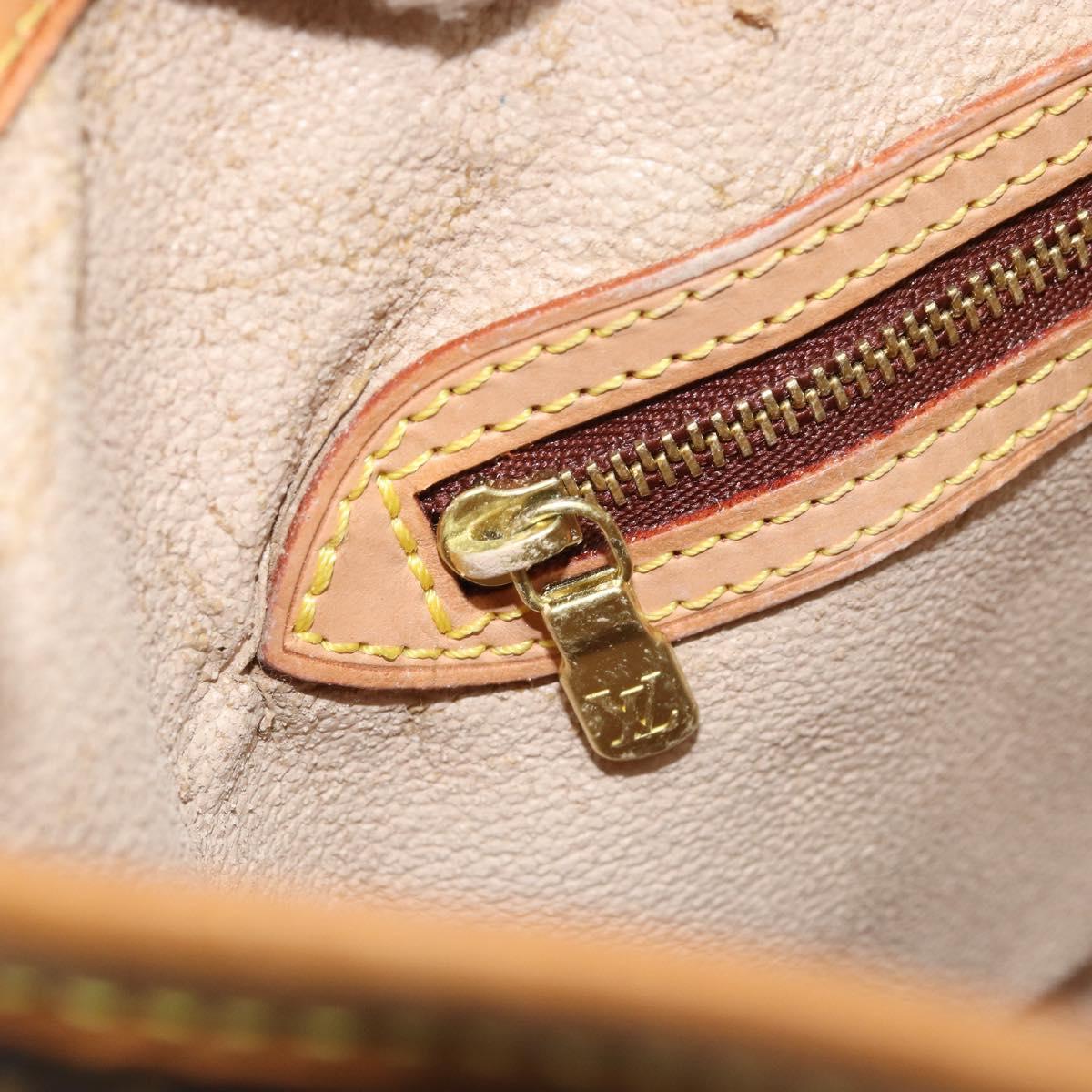 LOUIS VUITTON Monogram Bucket GM Shoulder Bag M42236 LV Auth 173762