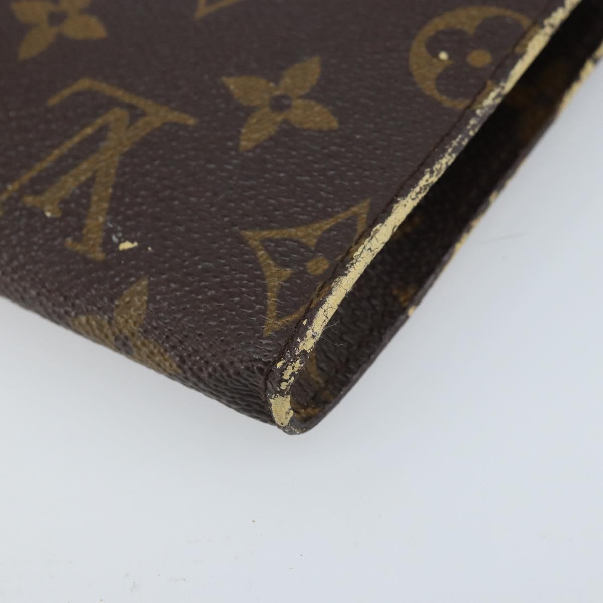 LOUIS VUITTON Monogram Bucket PM Accessory Pouch LV Auth 173764