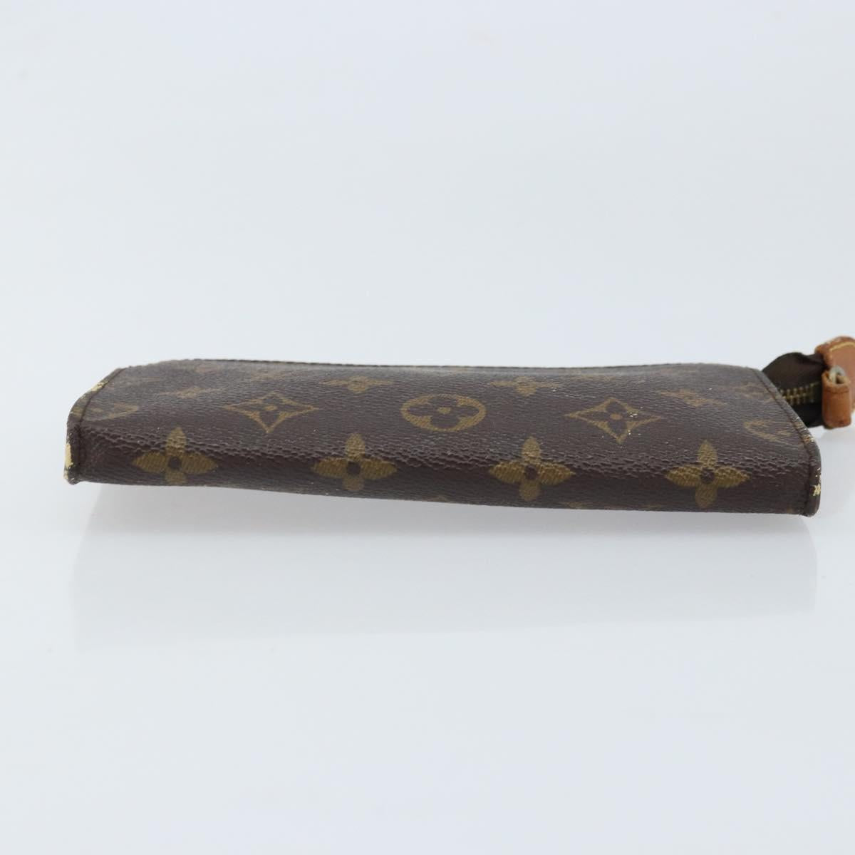 LOUIS VUITTON Monogram Bucket PM Accessory Pouch LV Auth 173764