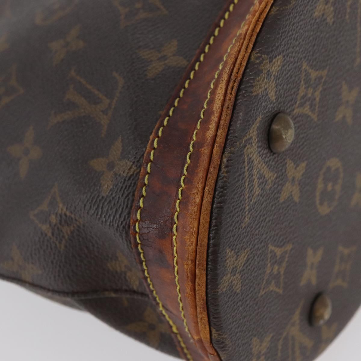 LOUIS VUITTON Monogram Bucket PM Shoulder Bag M42238 LV Auth 173765