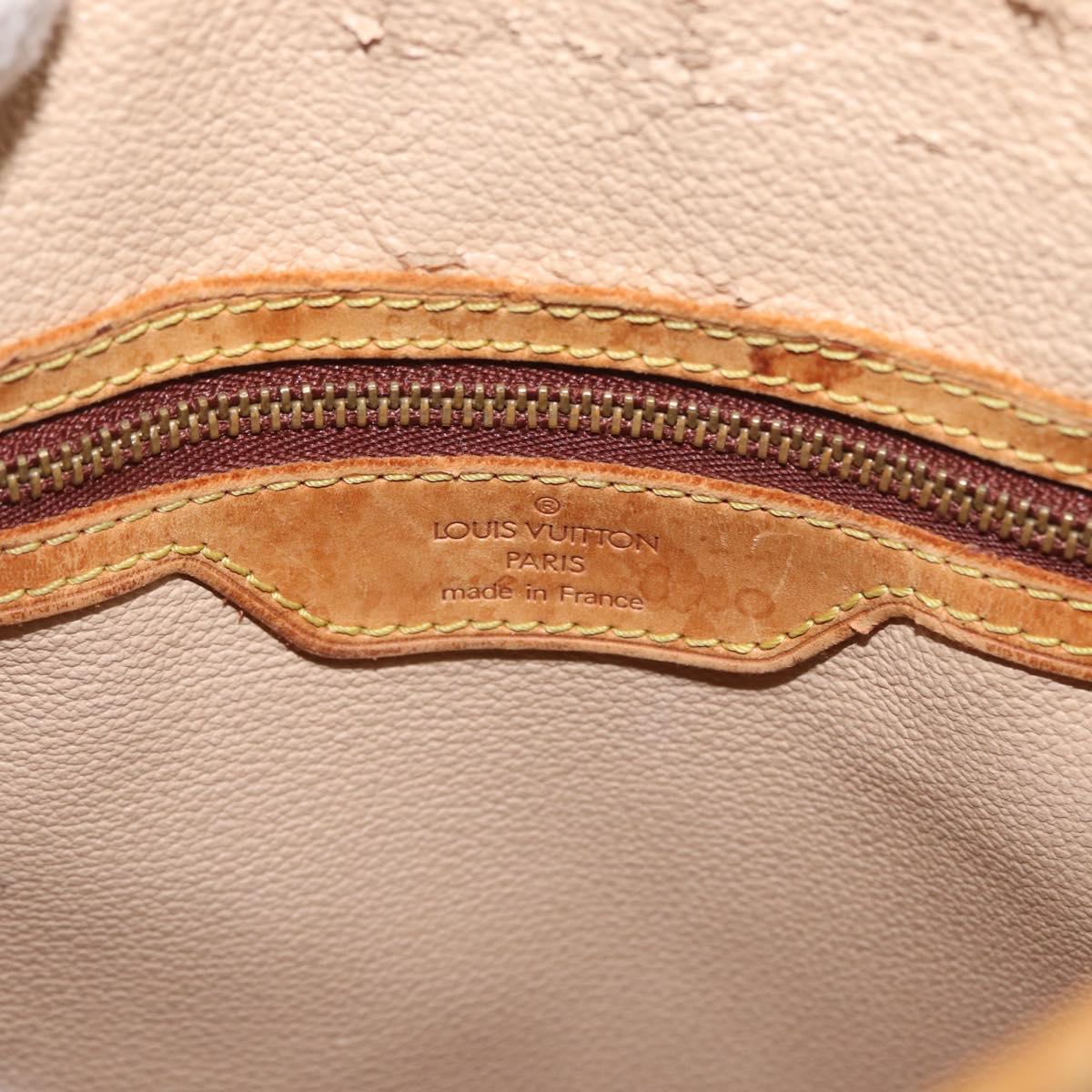 LOUIS VUITTON Monogram Bucket PM Shoulder Bag M42238 LV Auth 173765