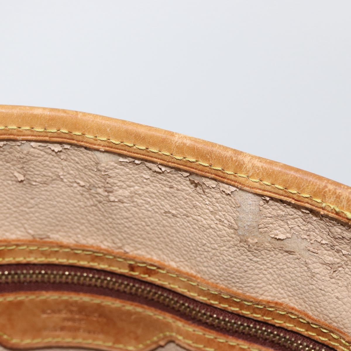 LOUIS VUITTON Monogram Bucket PM Shoulder Bag M42238 LV Auth 173765