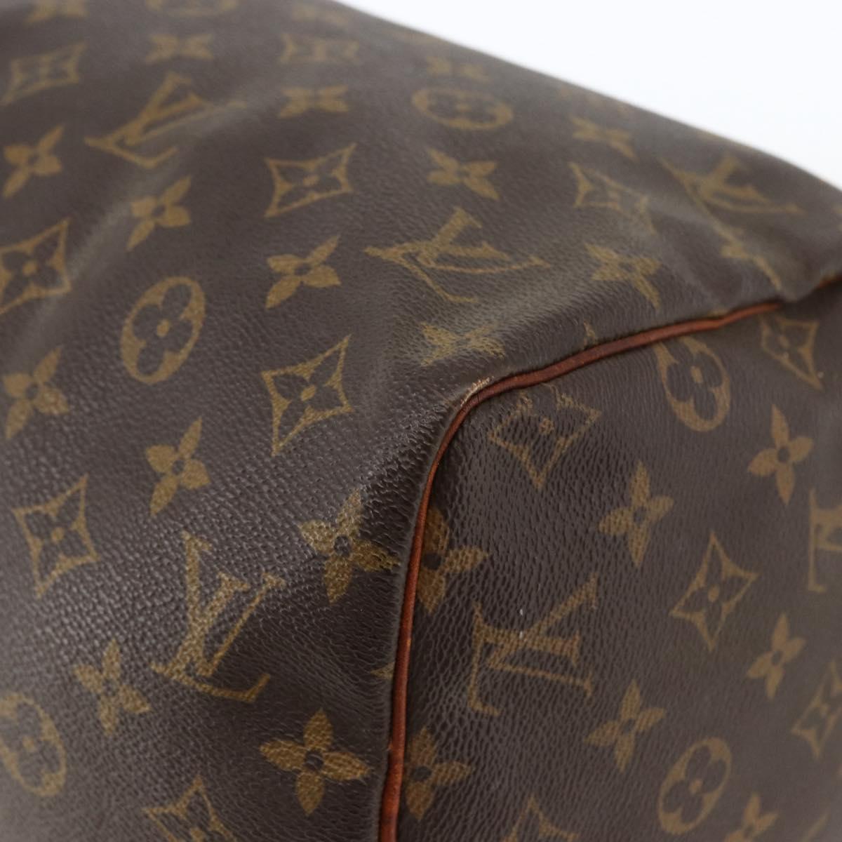 LOUIS VUITTON Monogram Speedy 30 Hand Bag M41526 LV Auth 173767