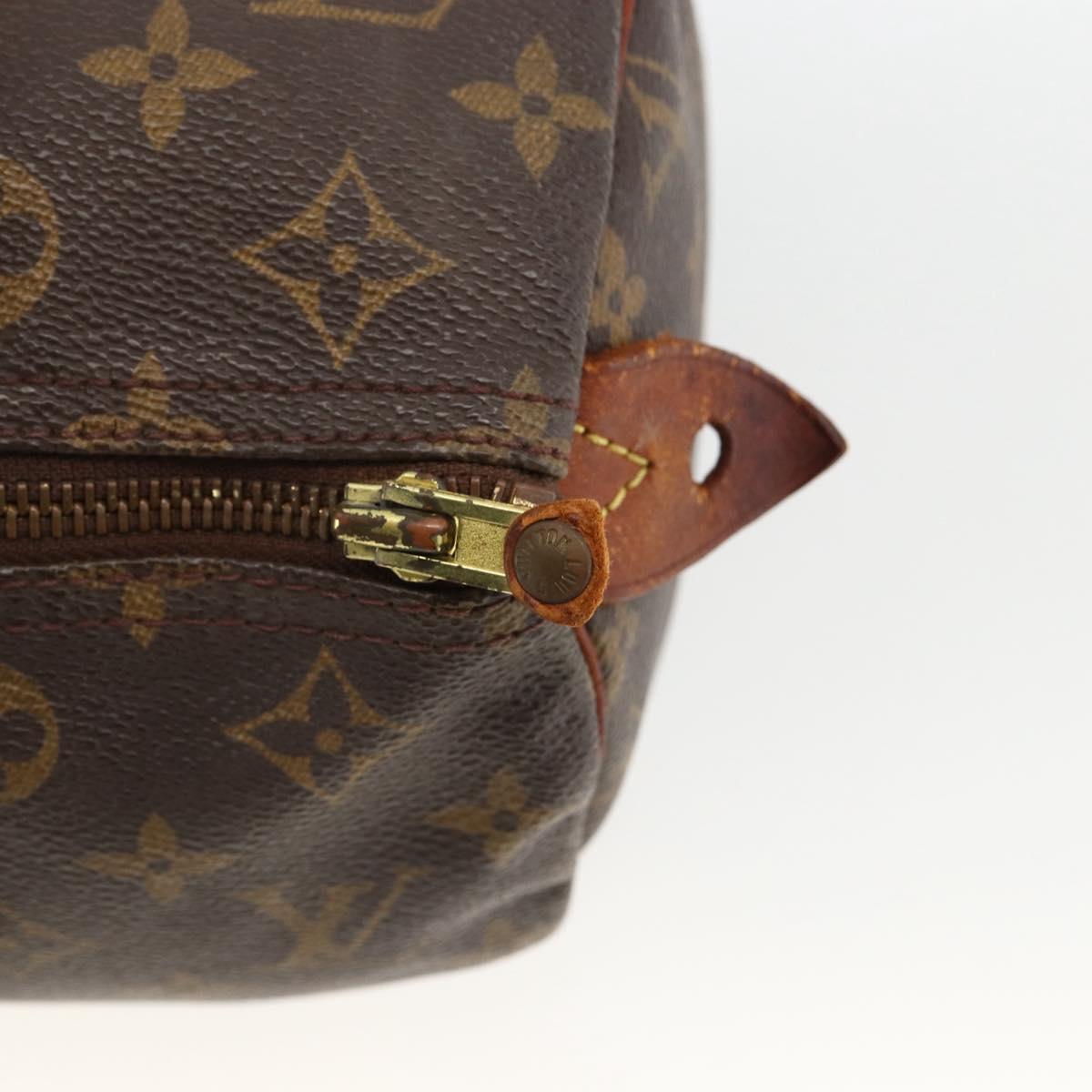 LOUIS VUITTON Monogram Speedy 30 Hand Bag M41526 LV Auth 173767