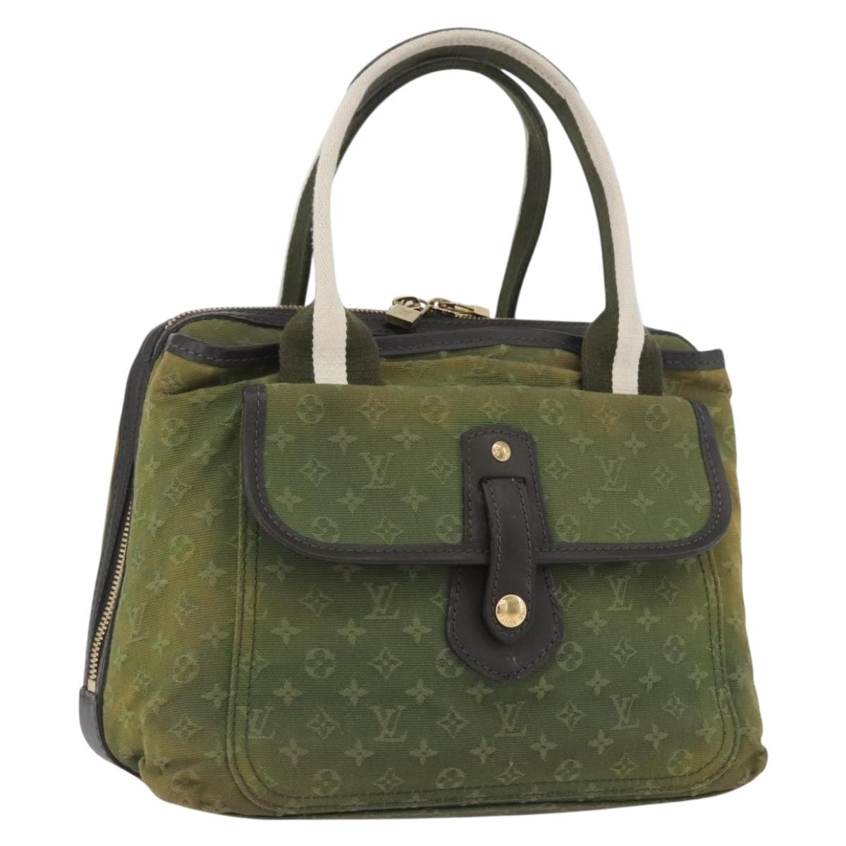 LOUIS VUITTON Monogram Mini Sac Marie Kate Bag TST Khaki M92507 LV Auth 173772